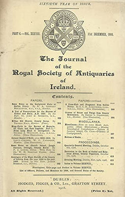 Journal of the Royal Society of Antiquaries of Ireland