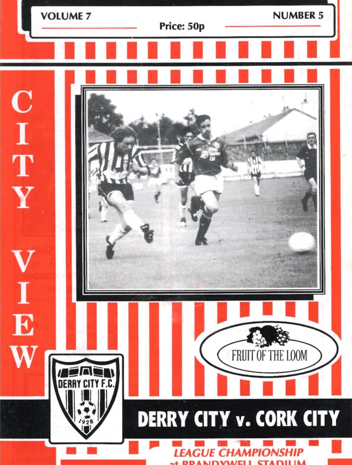 Derry City matchday programme