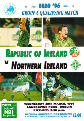 Ireland International Football Programmes (Football Association of Ireland)