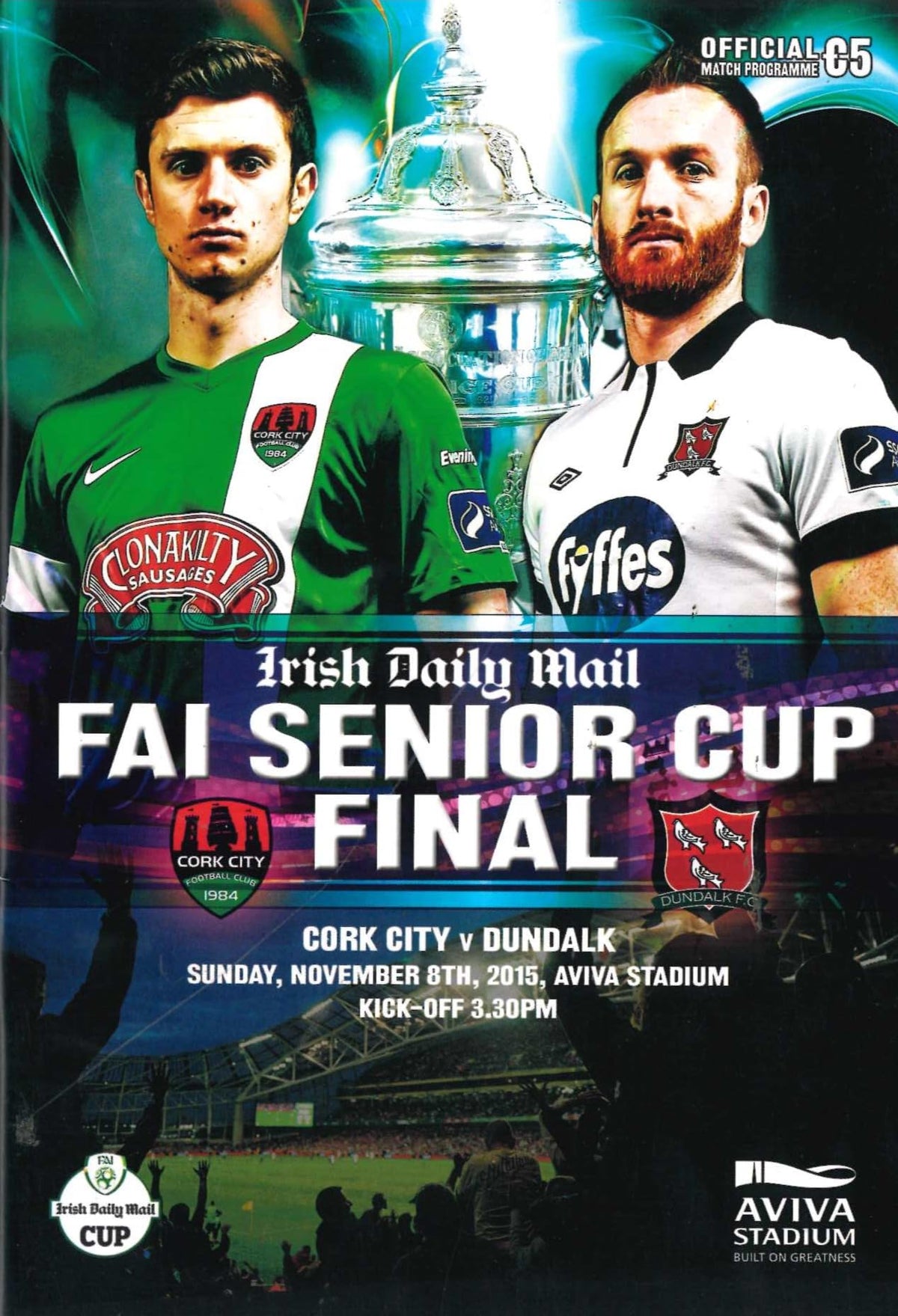FAI Cup Final Day programme, 2015