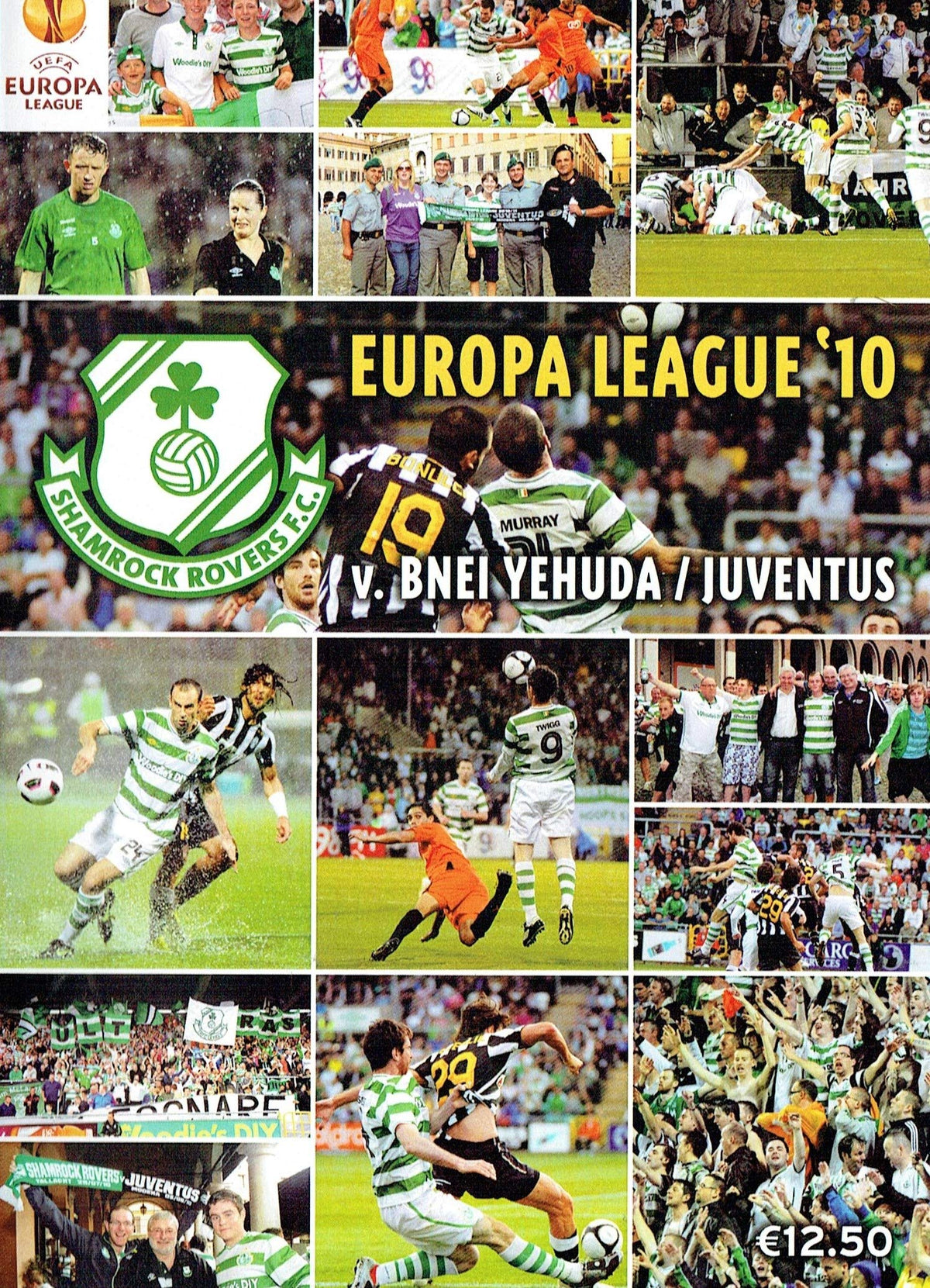 Shamrock Rovers Europa League programme