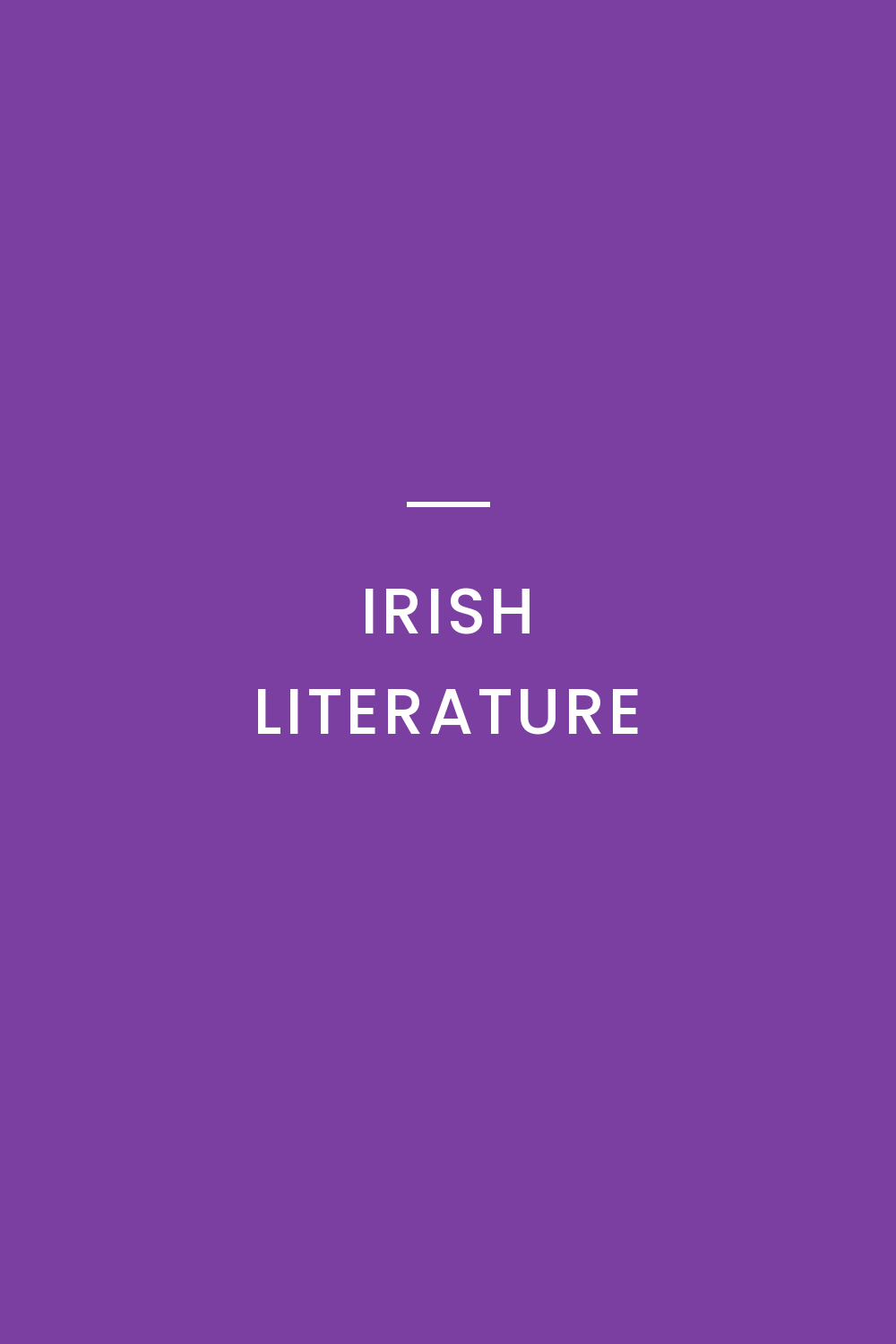 Irish Literature
