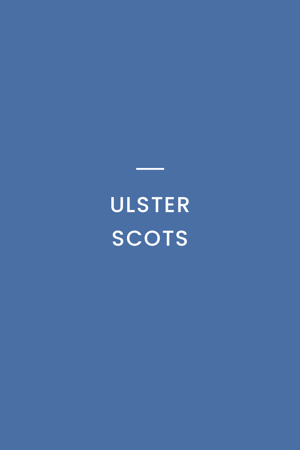 Ulster Scots