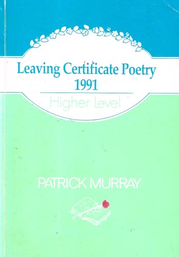 Leaving Certificate Poetry 1991: Higher Level