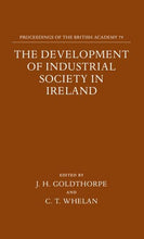 Load image into Gallery viewer, The Development of Industrial Society in Ireland: The Third Joint Meeting of the Royal Irish Academy and the British Academy: 79 (Proceedings of the British Academy)