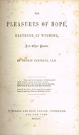 The Pleasures of Hope, Gertrude of Wyoming, and Other Poems