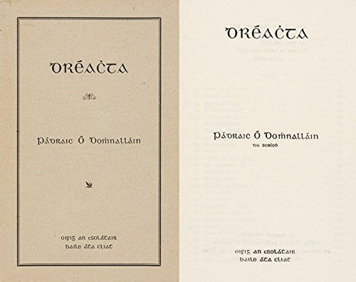 Dreáchta. Eagran sa litriu mua