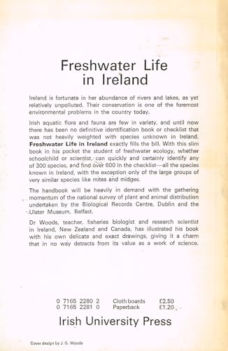 Freshwater Life in Ireland: Keys to the more easily identified Irish freshwater plants and animals and checklists for most groups