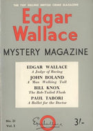Edgar Wallace Mystery Magazine April 1966