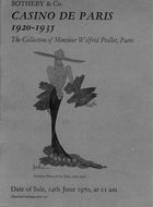 Casino De Paris 1920-1935 : The Collection Of Monsieur Wilfrid Piollet, Paris . Designs For Costumes And Decors.