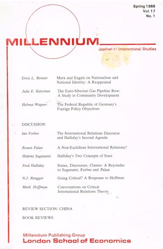 Millennium: Journal of International Studies, Spring 1988, Vol 17, No 1