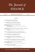 The Journal of Finance, Vol 70, No 6 - December 2025: Journal of the American Finance Association