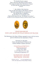 Load image into Gallery viewer, Prayers and Talks - Christina Gallagher and Rev Dr Father Gerard McGinnity recorded at Our Lady Queen of Peace House of Prayer, Padua, Minnesota, March 2011