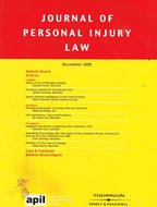 Journal of Personal Injury Law, December 2005 (JPIL)