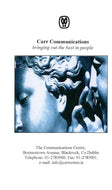 Carr Communications: Bring Out the Best in People [VHS Cassette promo tape]