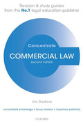 Commercial Law Concentrate: Law Revision and Study Guide