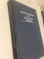 Recent research on Anglo-Irish writers