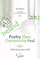 All Ireland Poetry Slam Championship Final 2012 programme - Cyprus Avenue, Cork