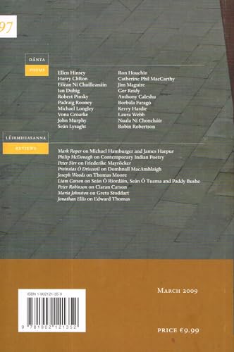 Poetry Ireland Review #97
