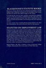 Load image into Gallery viewer, Employment Law Statutes (Blackstone's Statute Books)