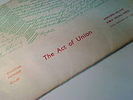 The Act of Union. (Education Facsimiles 41-60)