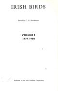 Irish Birds, Volume 1, 1977-1980: Index to Volume 1