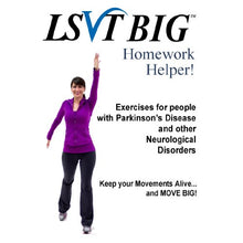 Load image into Gallery viewer, LSVT BIG Homework Helper! DVD