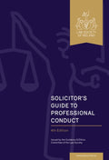 Solicitor's Guide to Professional Conduct, 4th Edition