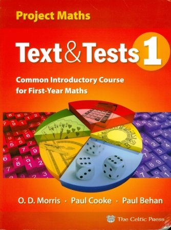 Texts and Tests 1: Common Introductory Course for First-year Maths