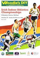 Irish Indoor Athletics Championships programme - Odyssey Arena, Belfast, Saturday 7th - Sunday 8th February 2009