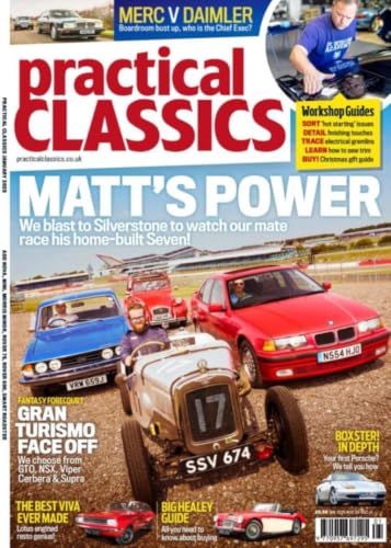 Practical Classics magazine, January 2025: Austin 7 at Silverstone, Gran Turismo
