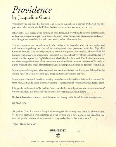Providence: The Life and Times of John Grant (1792-1866)