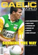 Gaelic World, February 2001, Vol 22, No 2: The Official GAA Monthly Magazine since 1979 - Meath, Fitzgibbon Cup, Sigerson Cup, Cavan, Ciaran McManus of UCD