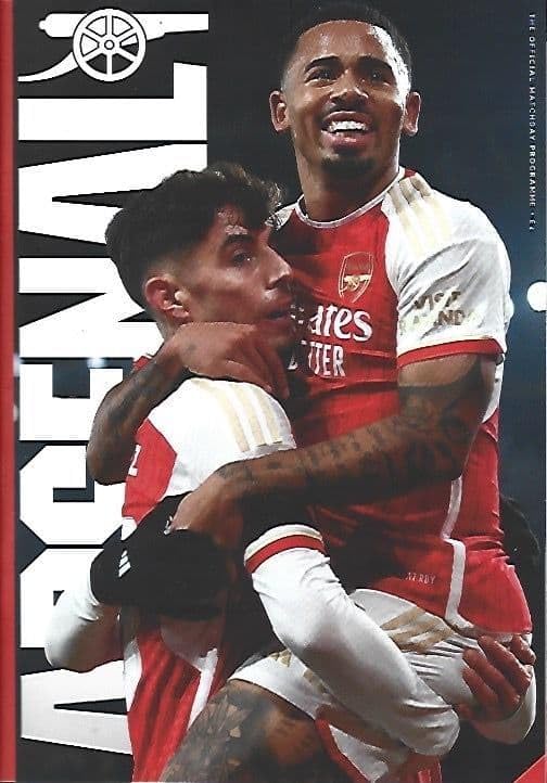Arsenal vs Wolverhampton Wanderers (Wolves): Official Matchday Programme, Emirates Stadium, December 2, 2023