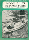 Model Ships and Power Boats magazine, Volume v (Volume 5), No 62, February 1953 (Incorporating Ships and Ship Models)