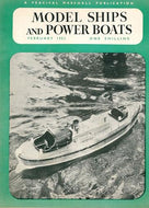 Model Ships and Power Boats magazine, Volume v (Volume 5), No 62, February 1953 (Incorporating Ships and Ship Models)
