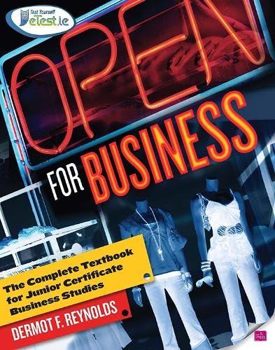 Open for Business: The Complete Textbook for Junior Certificate Business Studies