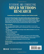 Load image into Gallery viewer, Designing and Conducting Mixed Methods Research