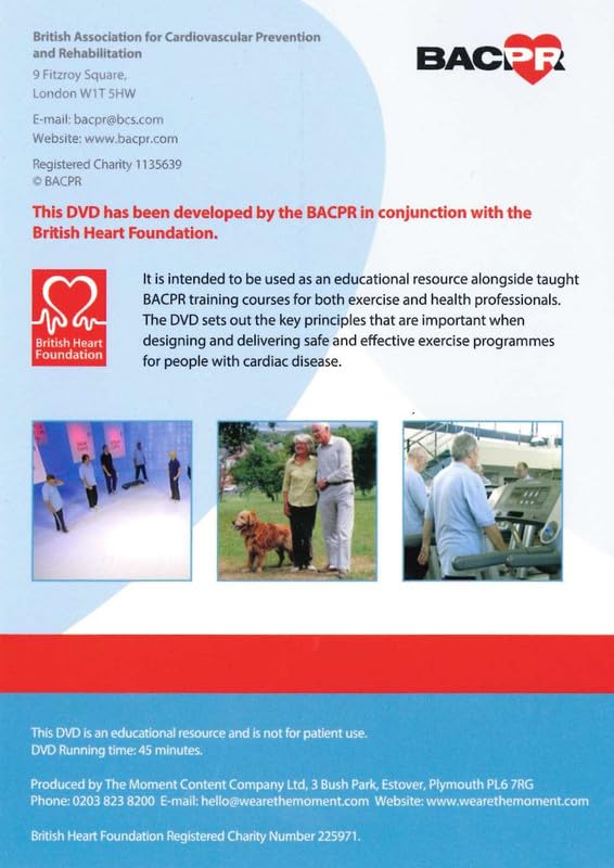 BACPR Education DVD - British Association for Cardiovascular Prevention and Rehabilitation