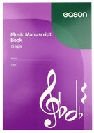 Eason Music Manuscript Book - 24 Pages