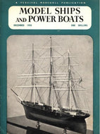 Model Ships and Power Boats magazine, Volume 111, No 36, December 1950 (Incorporating Ships and Ship Models)