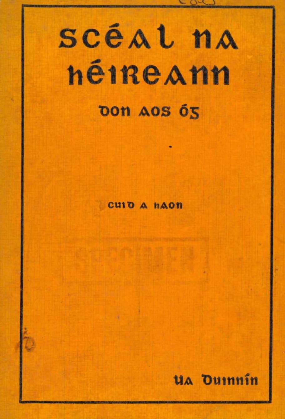 Scéal na hÉireann don Aos Óg - Cuid a hAon
