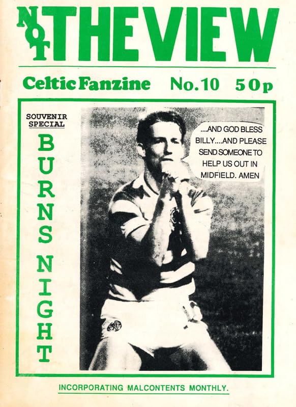 Not The View - Celtic Fanzine - Issue No. 10, 1989