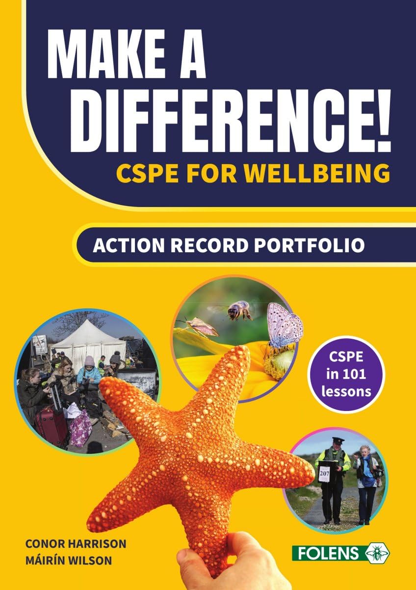 Make a Difference! CSPE for Wellbeing - Action Record Portfolio