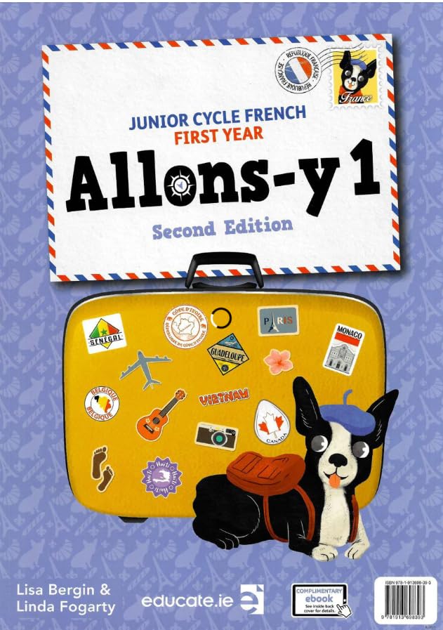 Allons-y 1: Junior Cycle French, First Year, Second Edition