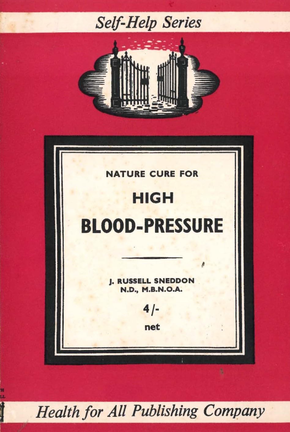Nature Cure for High Blood Pressure (Self-help S.)