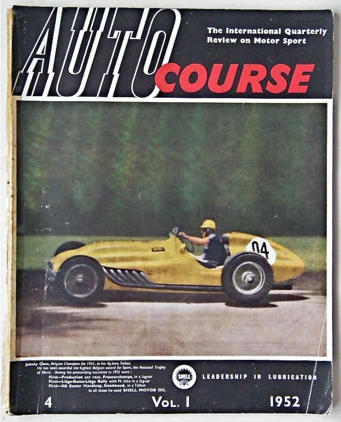 Auto Course: No. 4, 1952 - The International Quarterly Review on Motor Racing (Autocourse)