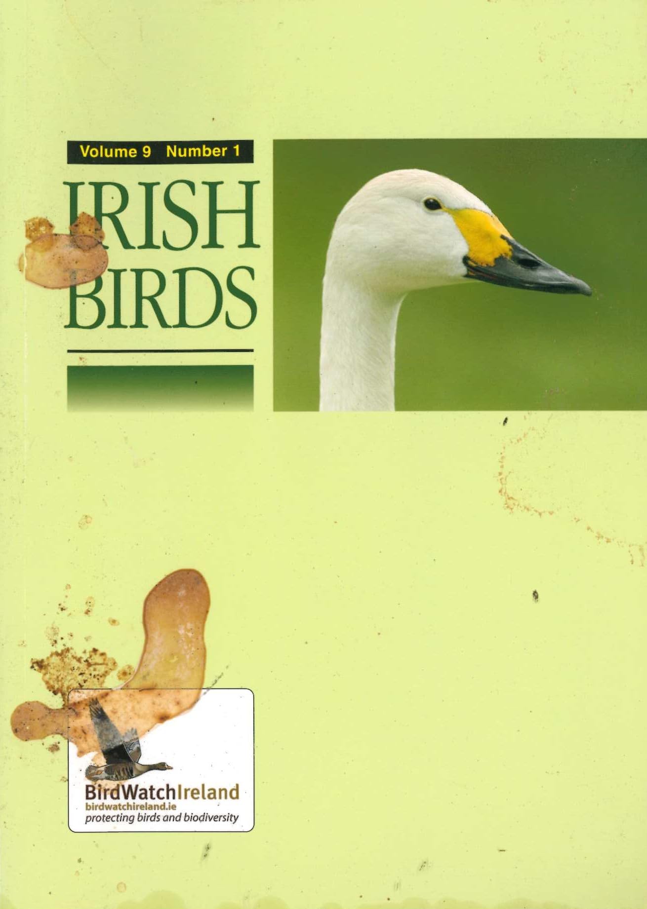 Irish Birds 2010 - Volume 9, Number 1