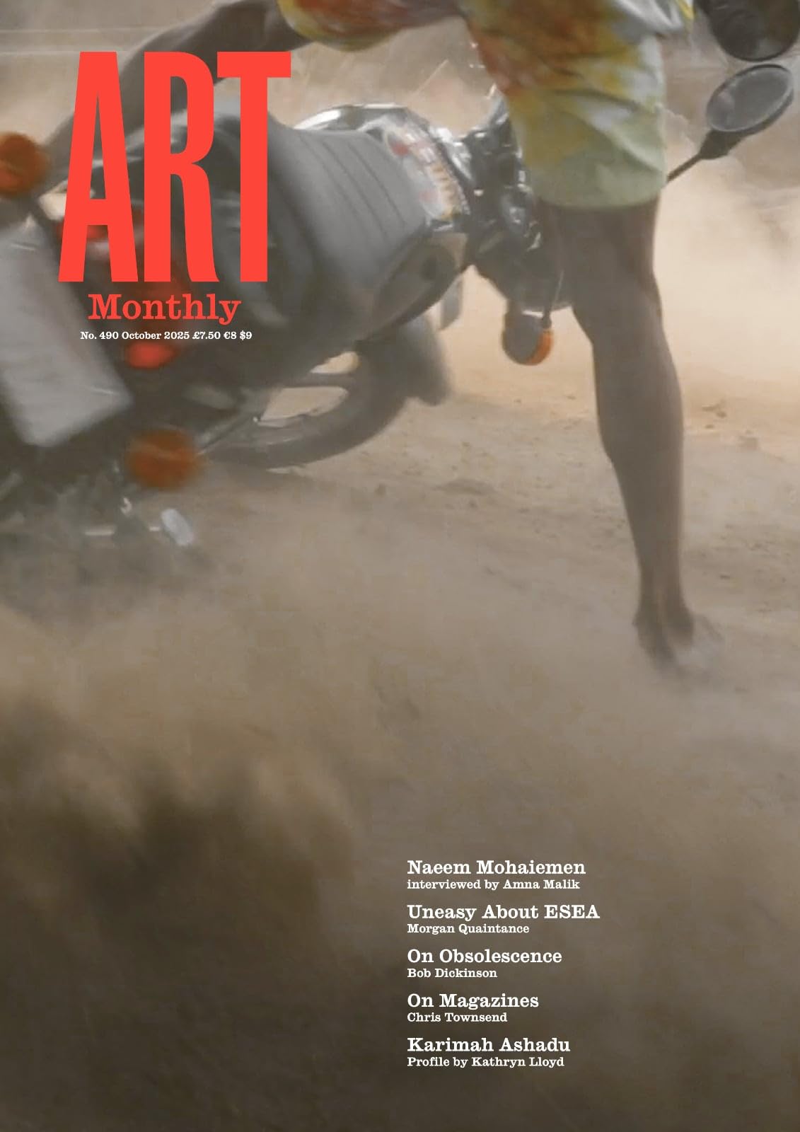 Art Monthly magazine - No 490, October 2025