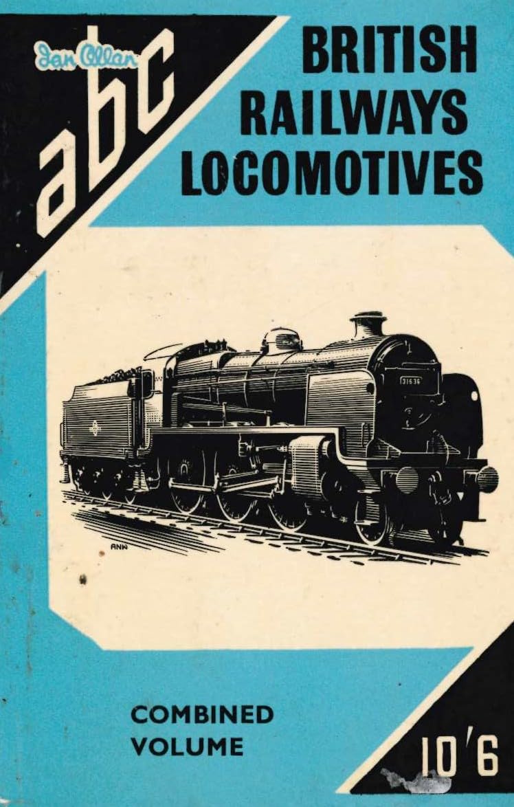 British Railways Locomotives - Combined Volume - Parts 1-4, Nos 1-99999 - Winter 1957/8 Edition - Ian Allan ABCs